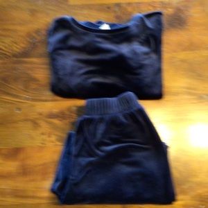 Old Navy Velour Jogging Suit Adult XS